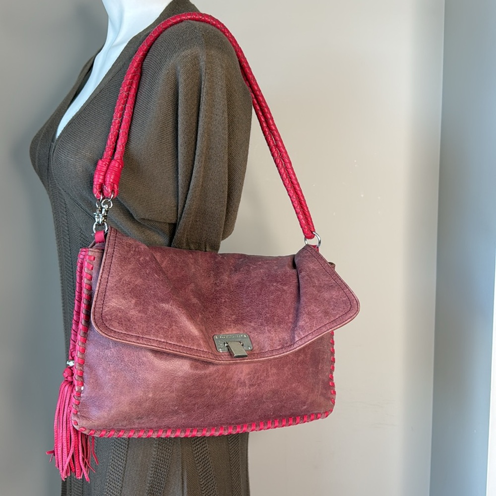 Like New Elliott Lucca Leather Bag Purse - Picture 2 of 11